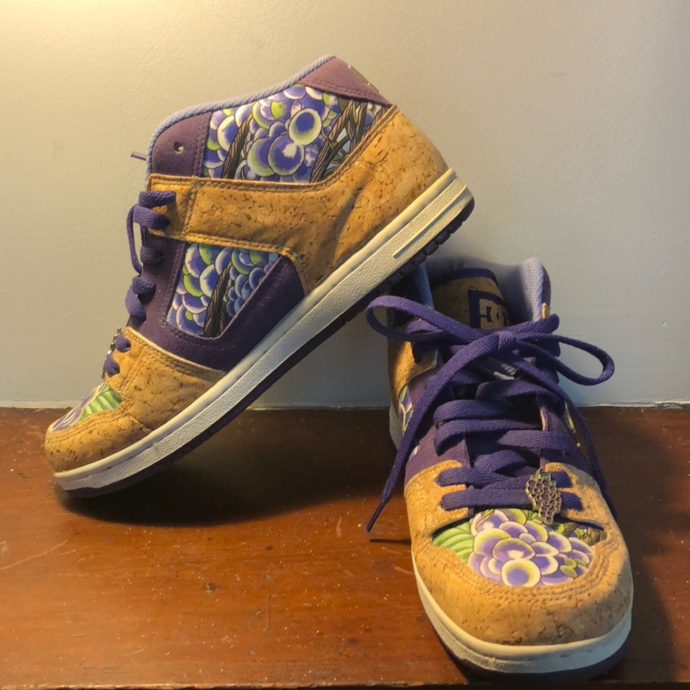 DC high top funky sneakers